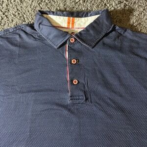 Robert Graham Polo Shirt Mens 2XL Designer Casual Outdoors
